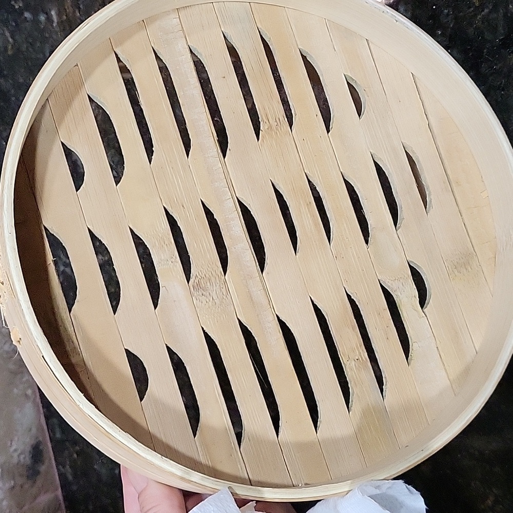Joyce Chen 2-Tier Bamboo Steamer Baskets, 6-Inch - Picture 7 of 7
